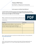 Assignment 9-Fishbowl Prep Responses To Black Death Coronavirus