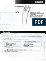 Instruction Manual Thermometer