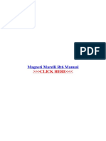 Magneti Marelli Rt6 Manual