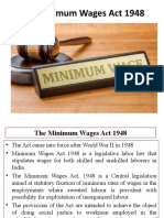 The Minimum Wages Act 1948