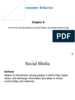 Consumer Behavior: From Print and Broadcast To Social Media and Mobile Advertising