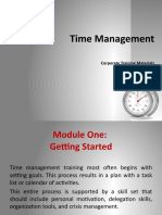 Time Management: Corporate Training Materials