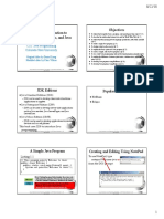 Chapter 1: Introduction To Computers, Programs, and Java Objectives