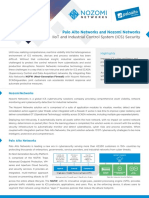 Iiot and Industrial Control System (Ics) Security: Palo Alto Networks and Nozomi Networks