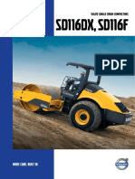 SD116DX, SD116f: Volvo Single Drum Compactors