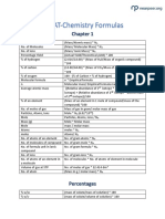 Nearpeer Chemistry Formulas