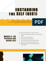 Module 5 MGCQ Edition The Physical and Sexual Self