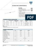 Carbon Film RVishay Grafica TCR