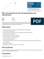 Power Systems For Aix II Aix Implementation and Administration