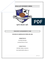 National Law University Odisha: Insolvency and Bankruptcy Code Invoking of Arbitration Versus Ibc, 2016