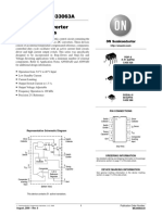 MC34063A, MC33063A DC-to-DC Converter Control Circuits: PDIP-8 P, P1 Suffix CASE 626