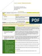 Savvas Topic 5, Lesson 2: Fighting The Great War: 5.2 Guided Reading