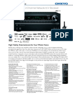 TX-NR717: 7.2-Channel Network A/V Receiver