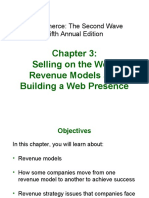 Selling On The Web: Revenue Models and Building A Web Presence