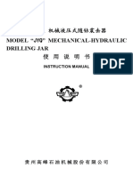 Model "Jyq" Mechanical-Hydraulic Drilling Jar: Instruction Manual