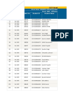 CCT Student: SL - No Student No Student ID Student Name