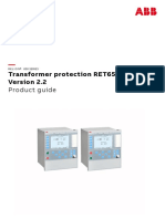 1MRK504172-BEN - en Product Guide Transformer Protection RET650 Version 2.2