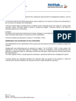 Corrective Actions Background of Terms: EUROLAB "Cook Book" - Doc No. 16