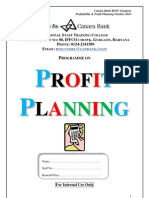 Profit Planning Book 21102010