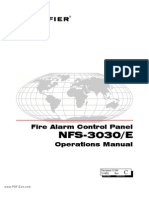 Notifier - NFS-3030-E Operations Manual