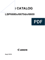 Parts Catalog: LBP6680x/6670dn/6600