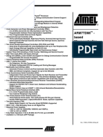 Arm7Tdmi - Based Microcontroller AT91RM3400: Features