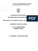 Autonomous Programmes Bachelor of Engineering Department of Computer Science and Engineering