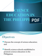 Science Education in The Philippines