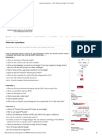 Interview Questions - VLSI - Physical Design For Freshers