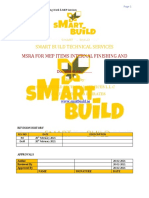 Method Statement For MEP & Internal Finishing