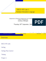 EECS 470 Lab 1: Verilog: Hardware Description Language