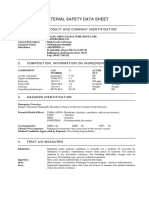 MSDS 192 Chain, Open Gear & Wire Rope Lube