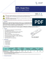 SPB2302010xx SFP+ Single Fibre: TX 1270nm RX 1330nm / 20km / 10x Gigabit Ethernet