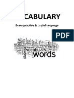 Vocabulary: Exam Practice & Useful Language