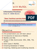 Chapter 9 MySQL