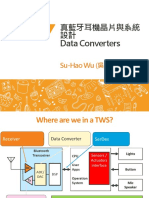 真藍牙耳機晶片與系統 設計 Data Converters: Su-Hao Wu (吳書豪)