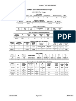 ETABS 2016 Shear Wall Design: ETABS 2016 16.2.1 License # 1B2PQL2Z6AFQJAF