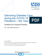 Delivering Diabetes Care During The COVID-19 Pandemic 220620