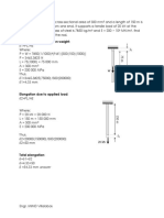 Axial Deformation Sample