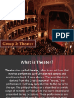 Group 3: Theater