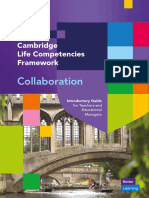 Collaboration: Cambridge Life Competencies Framework