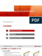 2x2 CL-MIMO Improves DL Performance: Huawei Technologies Co., LTD