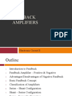 Feedback Amplifiers: Electronic Circuit II