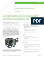 Creo Advanced Framework Extension Data Sheet (English)