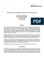 MECCOCT18-12576: Relaxation Cracking - Investigation of Several Failures in Petrochemical Plants