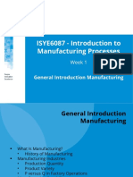 PPT1 - General Introduction Manufacturing