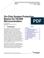 On-Chip System Protection Basics For HCS08 Microcontrollers: Application Note