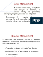 Lecture 08 Disaster Management Cycle