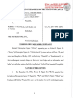 Amended Complaint Christopher Tigani v. Robert Tigani, Sr.