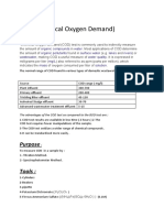 COD (Chemical Oxygen Demand)